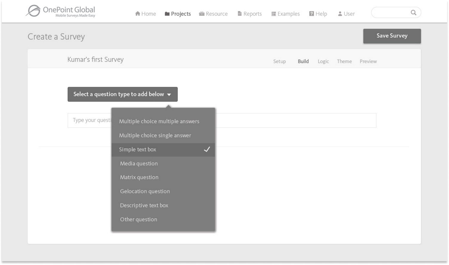 Wireframes screen